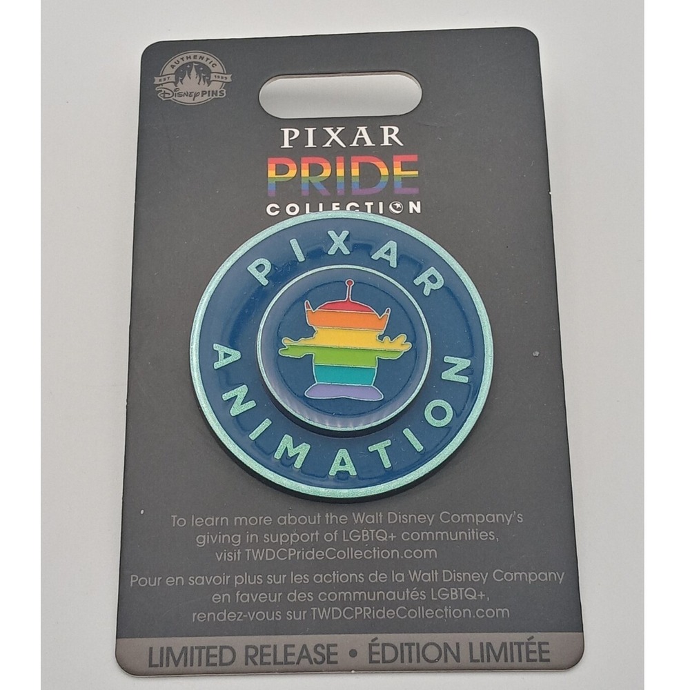 Disney Parks Pixar Toy Story Pride Collection 2022 Alien LR Pin